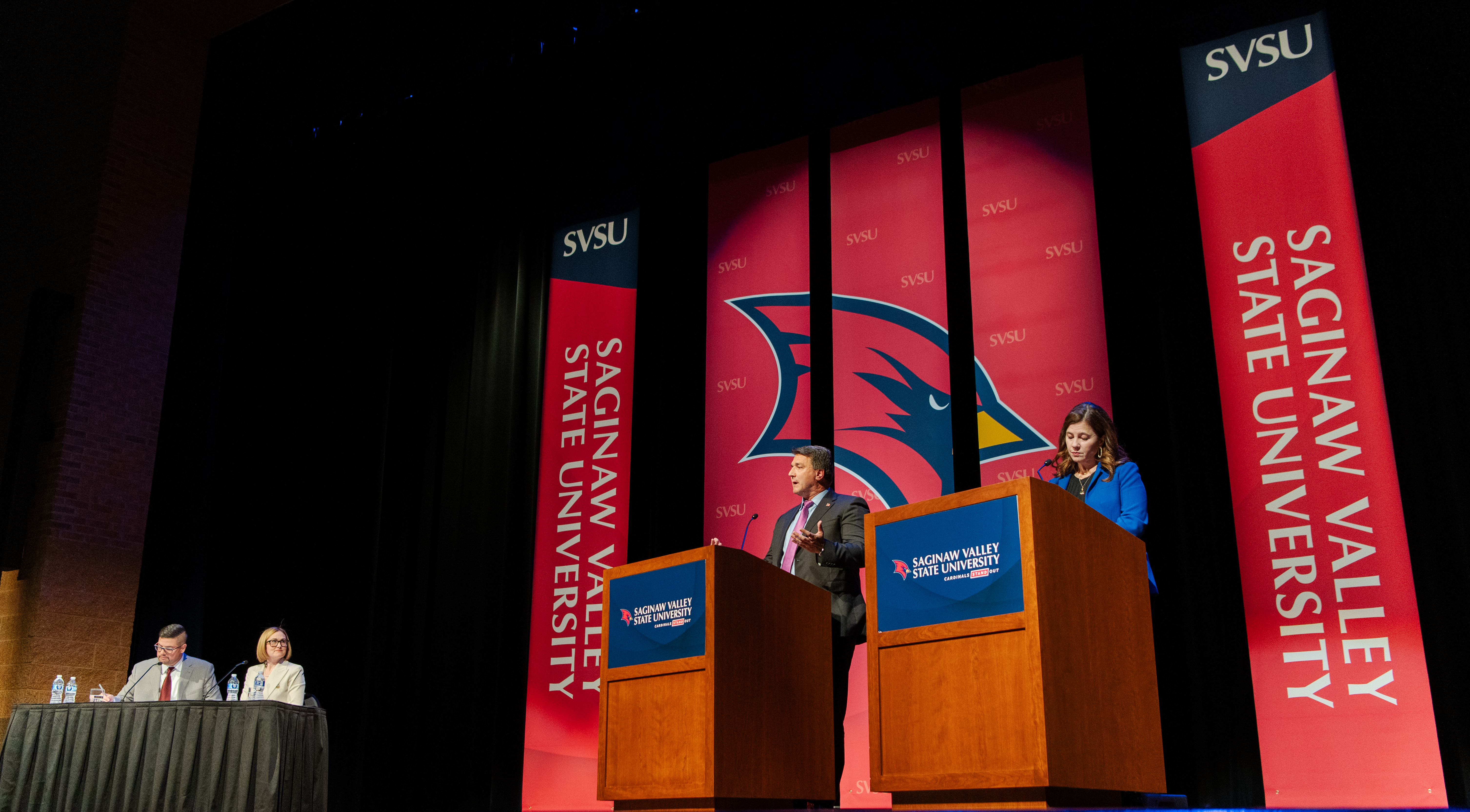 closeup of candidates